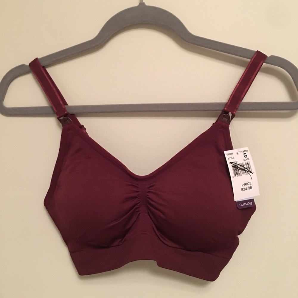 Full Busted Seamless Clip Down Nursing Bra - Picture 5 of 8